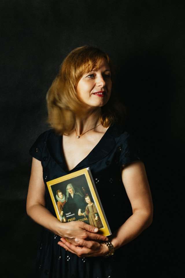 Portrait of the author of the book "Before the Portrait"