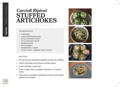 Stuffed artichokes 'from Nonno's garden to Nonna's kitchen'