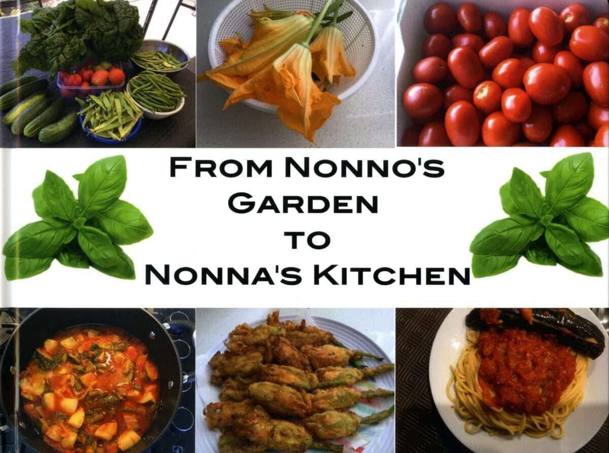 Original cover of "from Nonno's garden to Nonna's kitchen"